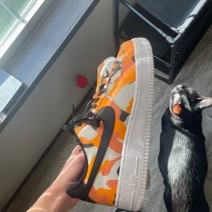 Camo Air Force ones